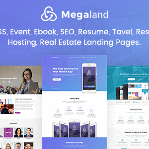 elements megalands multipurpose landing pages