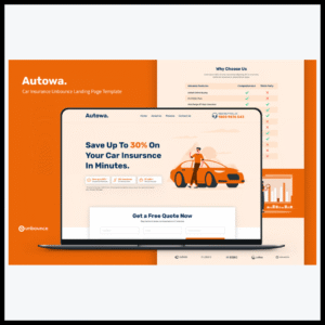 elements autowa car insurance unbounce landing page