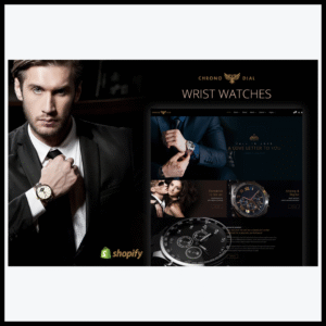 elements chrono dial watch shopify theme