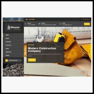 elements grafon construction renovate wordpress