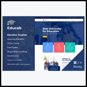 elements educab university education joomla template
