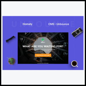 elements homely cms real estate unbounce template