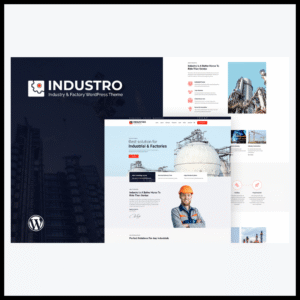 elements industro industry factory wordpress theme