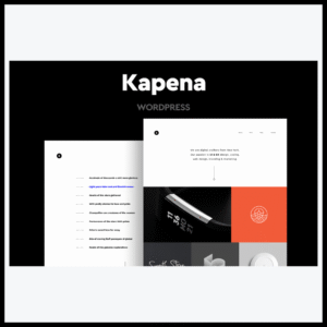 elements kapena minimal portfolio wordpress theme