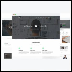 elements botheme startup business wordpress theme