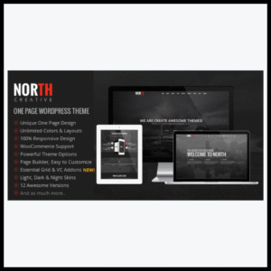 elements demeter one page parallax wordpress theme