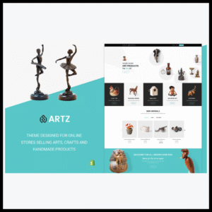 elements artz art photography shopify theme