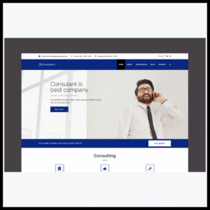 elements consulant corporate business joomla template