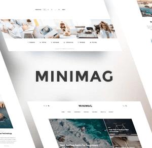 elements minimag magazine and blog wordpress theme