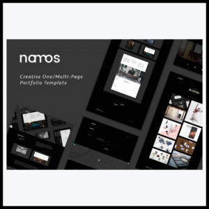 elements namos creative onemulti page portfolio
