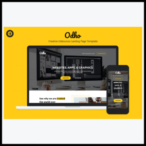 elements odho responsive unbounce landing page
